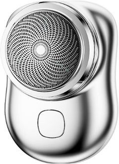 Generic ELTERAZONE Electric Razor for Men, Newest Mini-Shave Portable Electric Shaver, Pocket Size Portable Shaver Wet and Dry Mens Razor USB Shaver Charging Easy One-Button Use Suitable for Home,Car,Travel  - Image 1