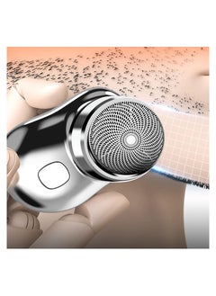 Generic ELTERAZONE Electric Razor for Men, Newest Mini-Shave Portable Electric Shaver, Pocket Size Portable Shaver Wet and Dry Mens Razor USB Shaver Charging Easy One-Button Use Suitable for Home,Car,Travel  - Image 5
