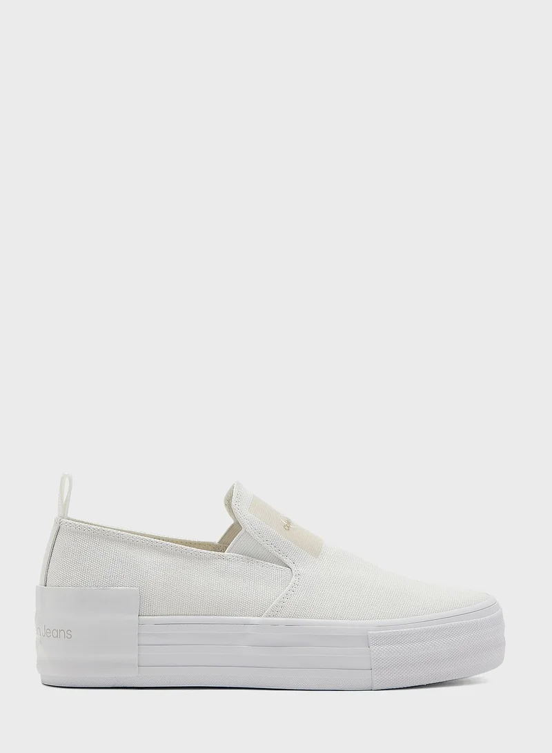 Calvin Klein Jeans Bold Vulcanised Flatfrom Slip Ons
