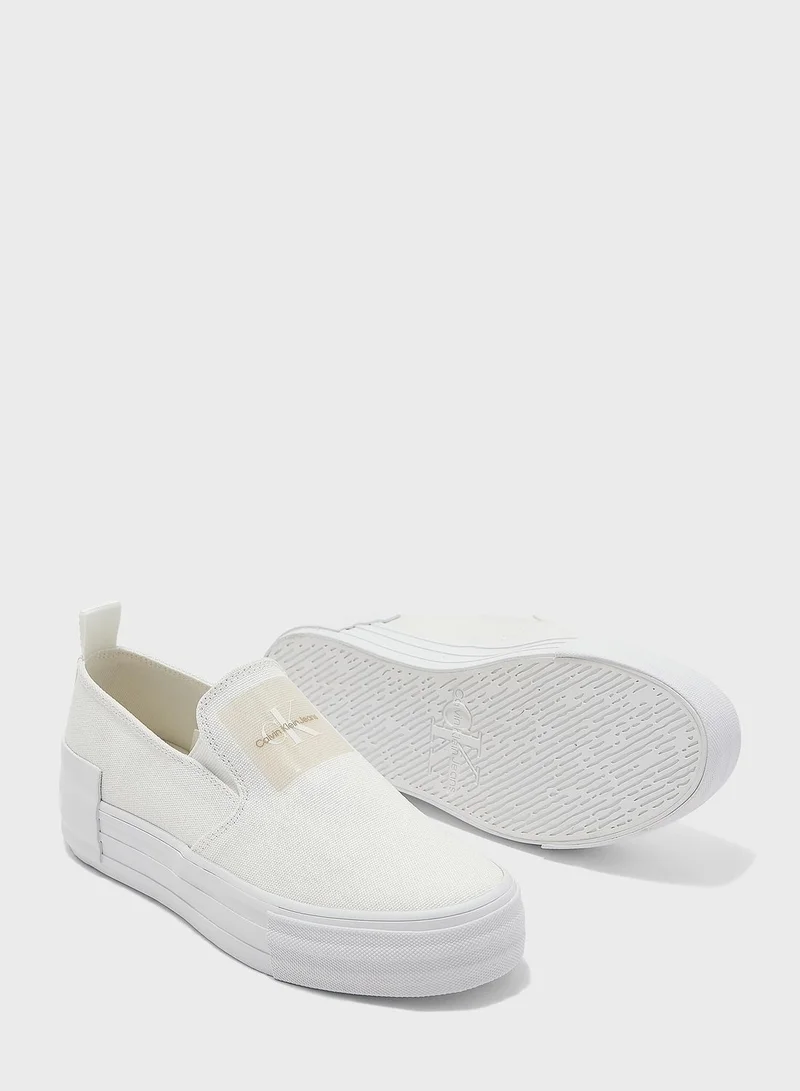 Calvin Klein Jeans Bold Vulcanised Flatfrom Slip Ons