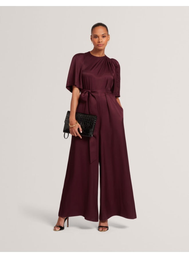 Ted Baker DRAPE NECK WIDE LEG JUMPSUIT - Image 2