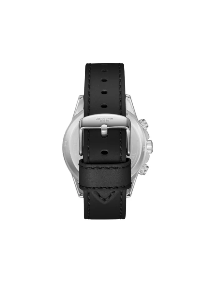 Lee Cooper Men's Leather Multi Function Watch LC08004.331 - 46 mm