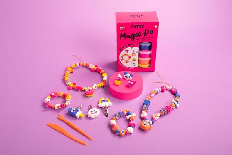 Omy Magic Do Create Your Own Jewelry and Accessory Kit Kids Craft Kit as a Fun Activity or Gift - Image 1