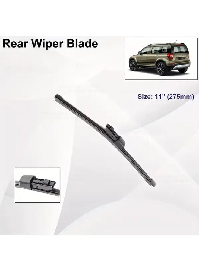 Windshield Wiper Set of 3 Front and Rear Blades for SKODA Yeti 2009 2019 Models - Image 4