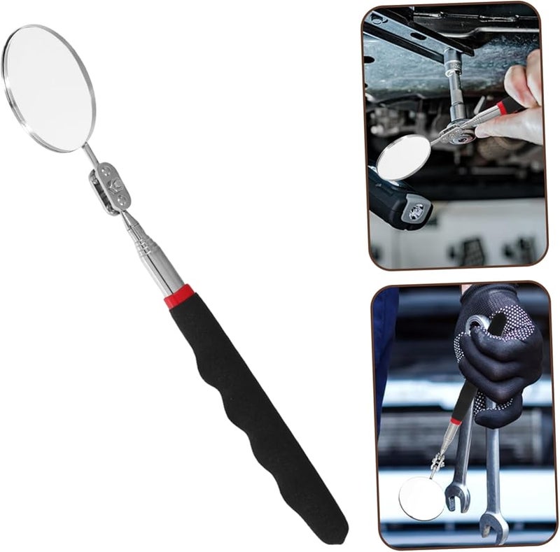 Magnetic Extendable Inspection Mirror with Rotating Head Telescoping Handle for Automotive Mechanics - Image 4