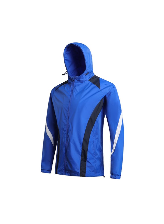 Autumn Winter Sports Hooded Running Windbreaker Waterproof Casual Jacket