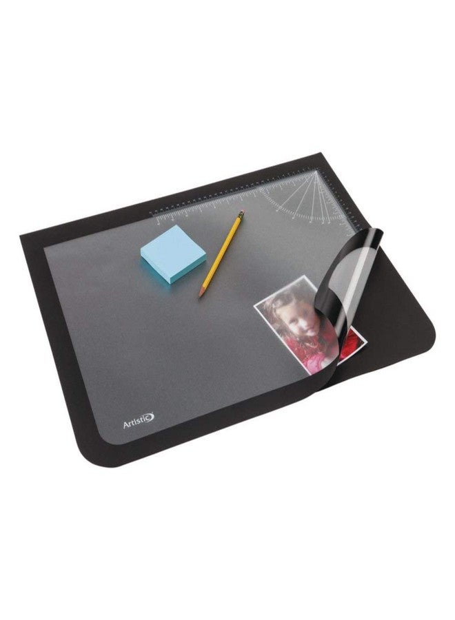 منظم مكتبي فني AOP41100S - لوحة شعار مع غطاء شفاف