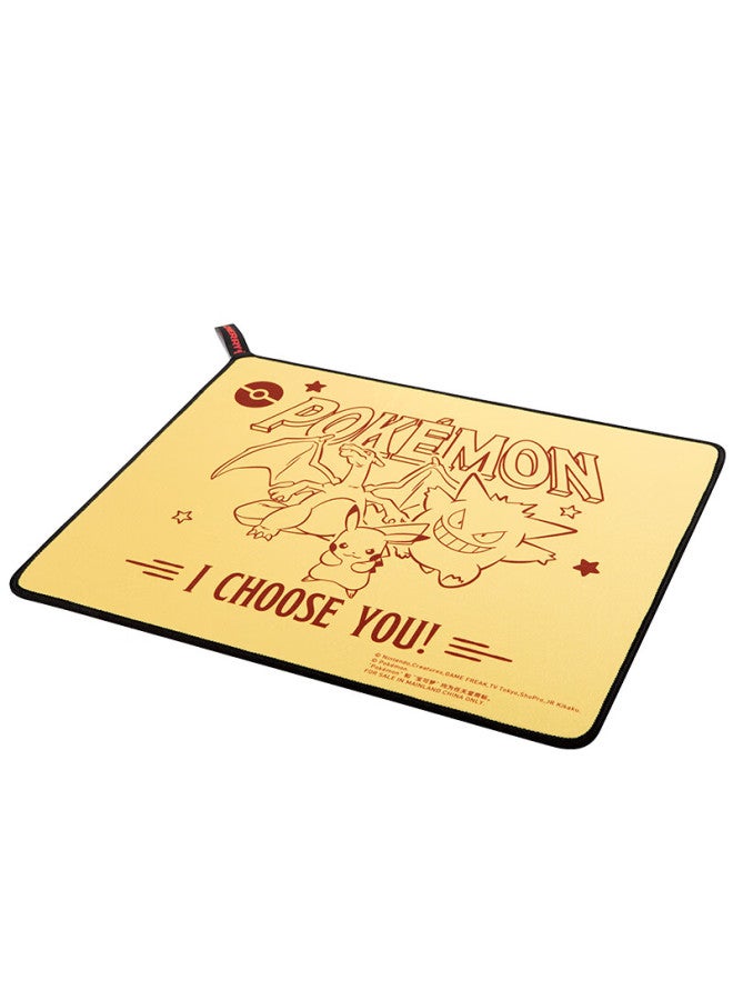 Cherry, Large Mouse Pad, Gaming Mouse Pad, Pokemon Mouse Pad, Pikachu Computer Desk Pad, Pokemon Thunderclap Summoning, 360*280*4mm - Image 4