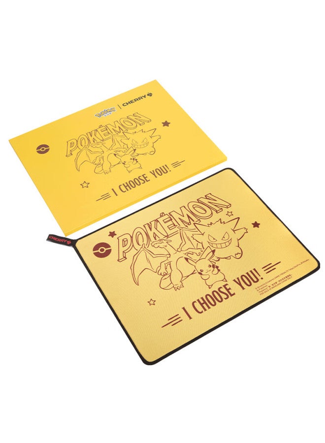Cherry, Large Mouse Pad, Gaming Mouse Pad, Pokemon Mouse Pad, Pikachu Computer Desk Pad, Pokemon Thunderclap Summoning, 360*280*4mm - Image 5