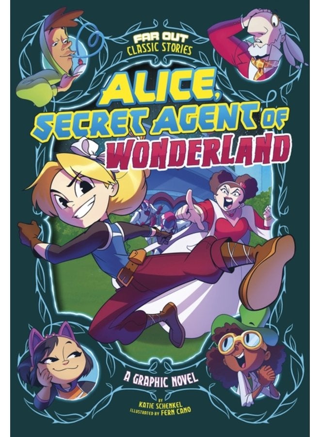 Alice Secret Agent of Wonderland A Graphic Novel - Paperback
