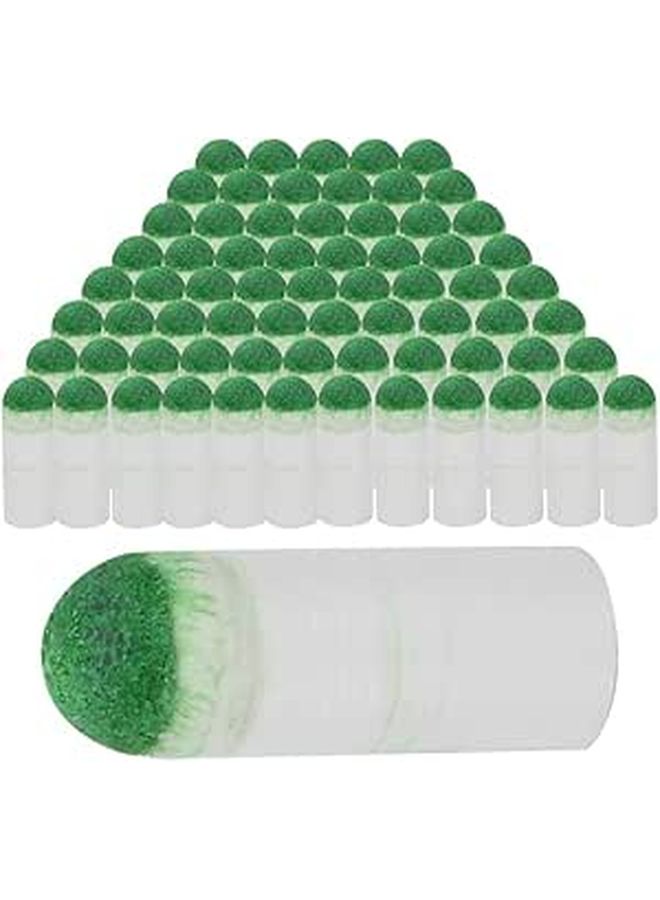 Professional Billiard Tips 100pcs Plastic and Leather 9mm Glue Opening Diameter - Image 1