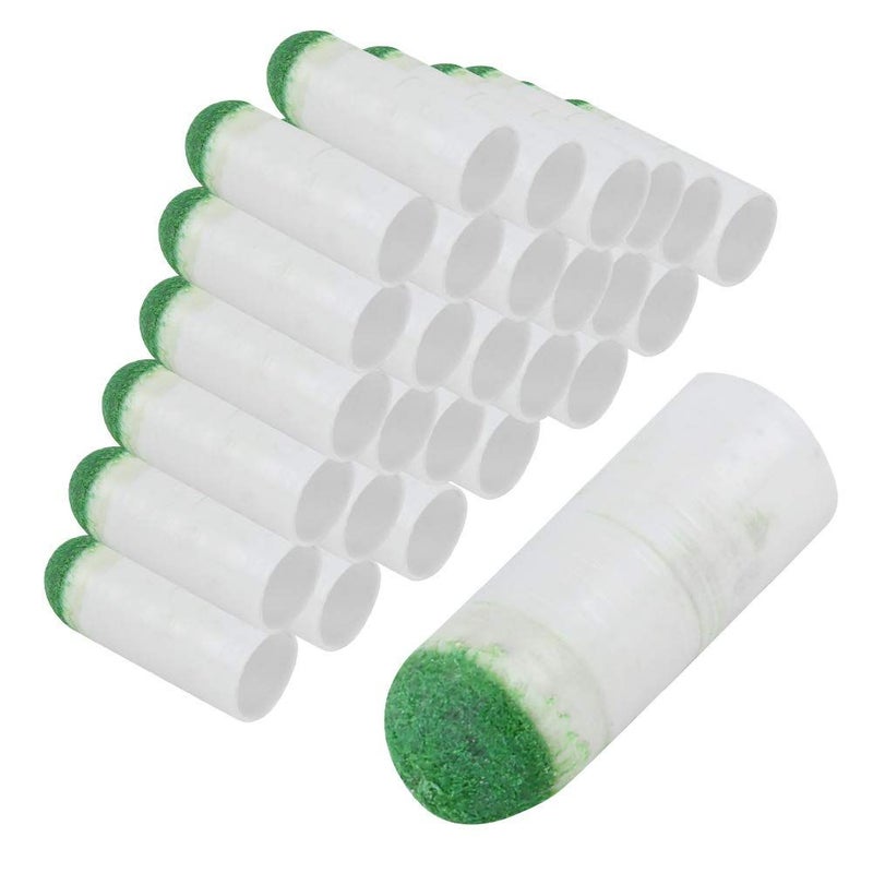 Professional Billiard Tips 100pcs Plastic and Leather 9mm Glue Opening Diameter - Image 5
