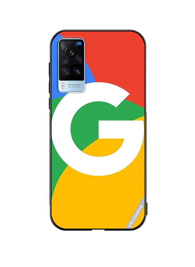 VR CREATIVE Protective Case Cover For Vivo X60 Google Logo Design Multicolour - Image 1
