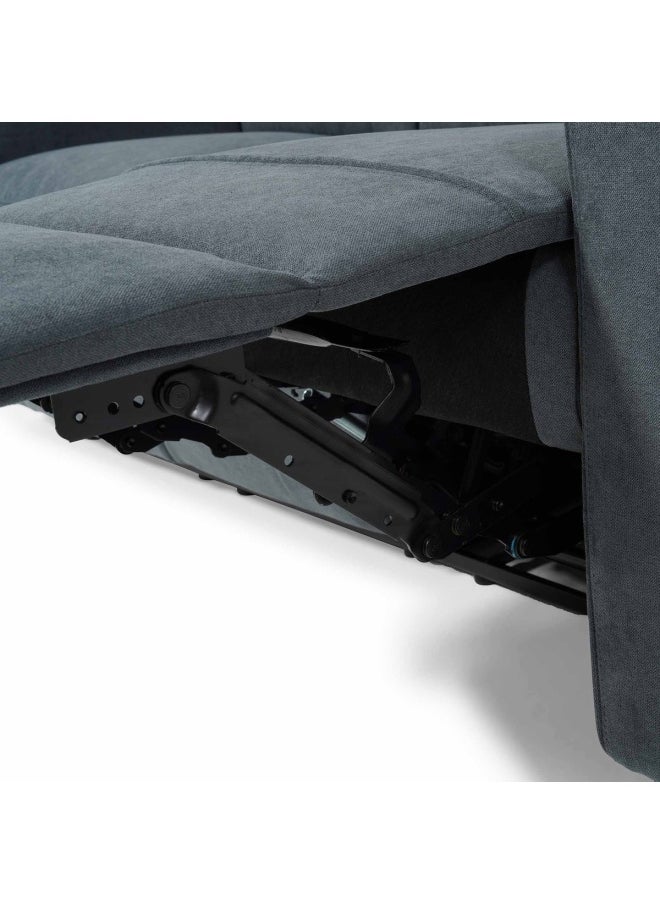 Pan Home Fremsa 3 Seater Recliner Sofa - Grey  - Image 3