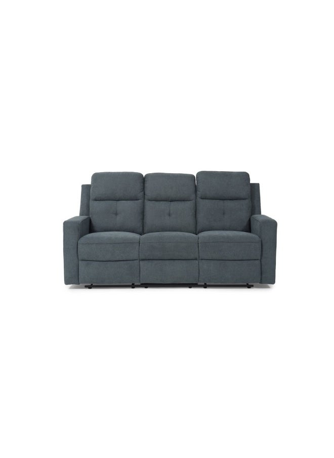 Pan Home Fremsa 3 Seater Recliner Sofa - Grey  - Image 1
