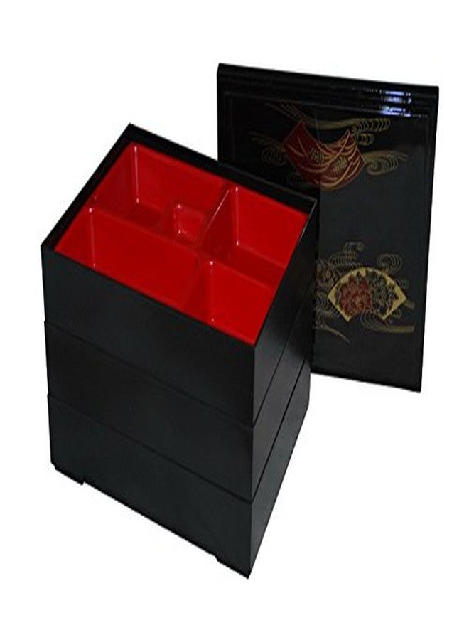 ذاي كوليكتبلز مجموعة من 3 علب غداء يابانية (بينتو) من THY COLLECTIBLES / حامل طعام / حاوية تخزين وتنظيم الطعام - Image 4