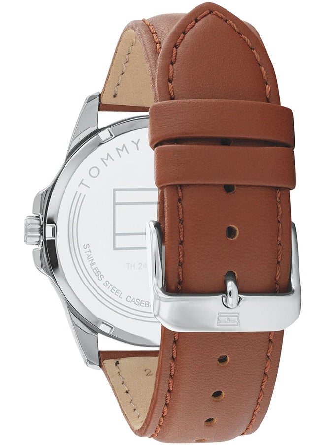 TOMMY HILFIGER TOMMY HILFIGER ROUND ANALOG MEN'S BLACK CASE WATCH - 1791448  - Image 3
