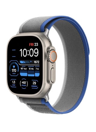 Tin Tech with Apple Watch Series Ultra/Ultra 2 Band 49mm 45mm 44mm 42mm, Nylon Sports Trail loop Band for Apple Watch /SE 1/2/3/4/5/6/7/ – Blue & grey - pzsku/Z60C7A02F7BE835D6C2C7Z/45/_/1717327077/fc675f06-09d5-4942-b3b9-def229740333