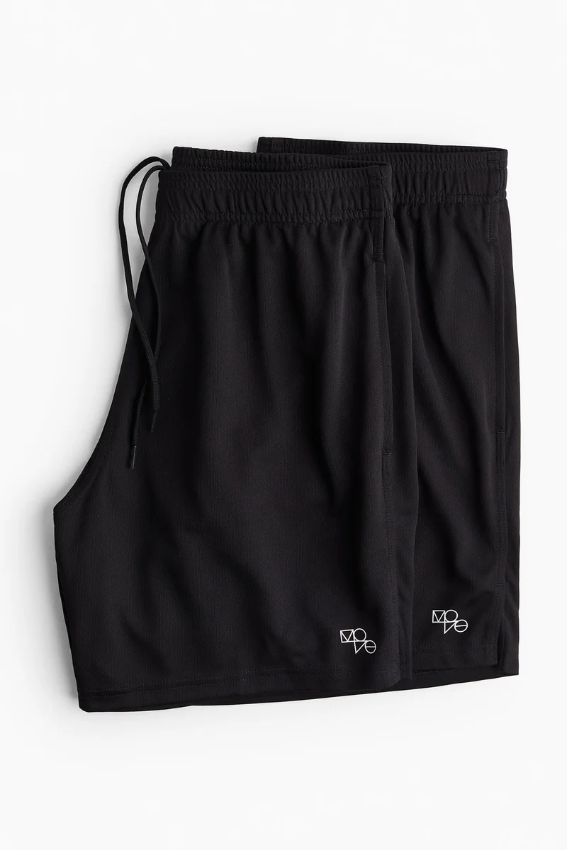 H&M 2-pack DryMove™ mesh sports shorts
