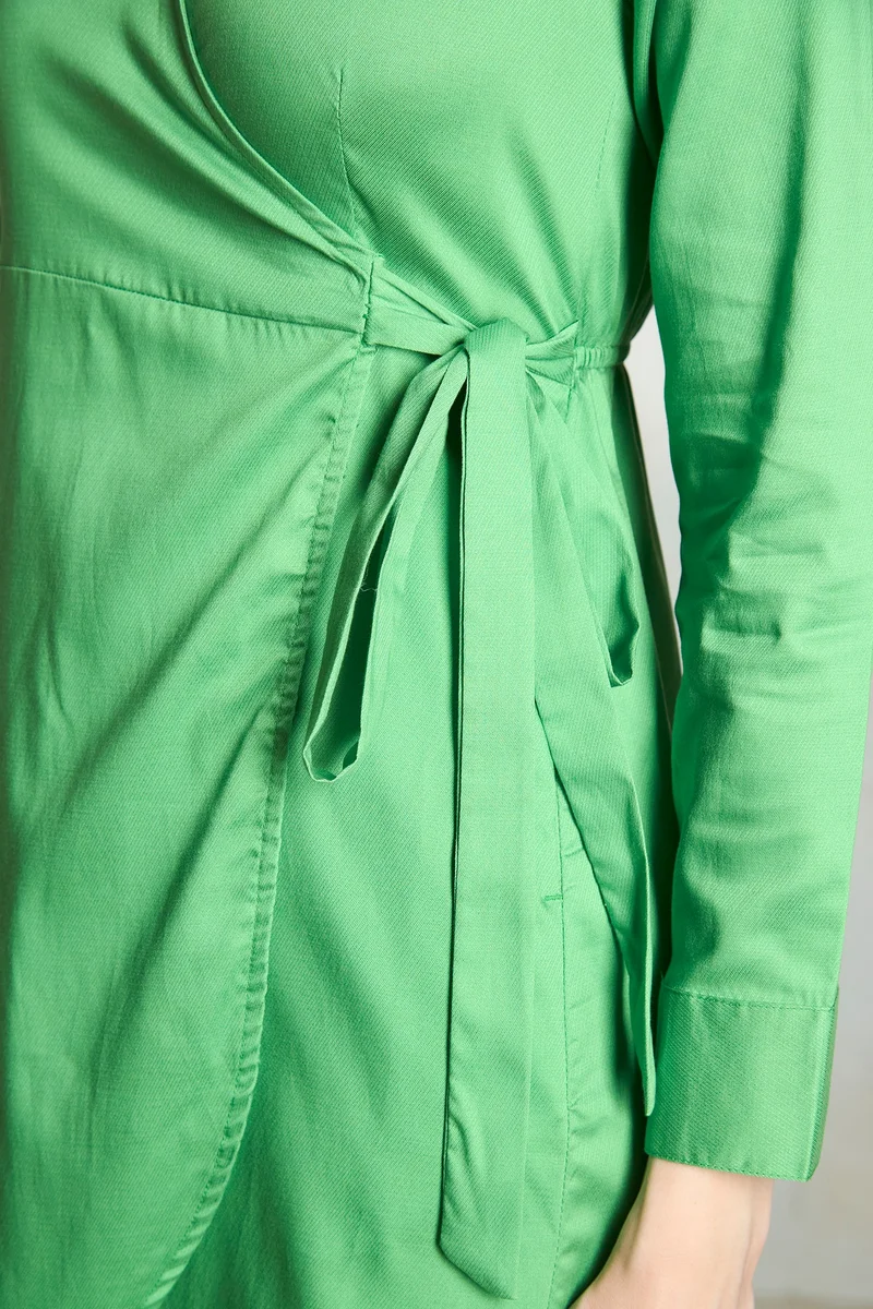 Virgio Green Mini Dress