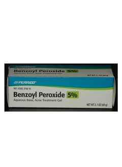 PERRIGO Perrigo 5 Percent Benzoyl Peroxide Acne Treatment Gel 60gm Tube 
