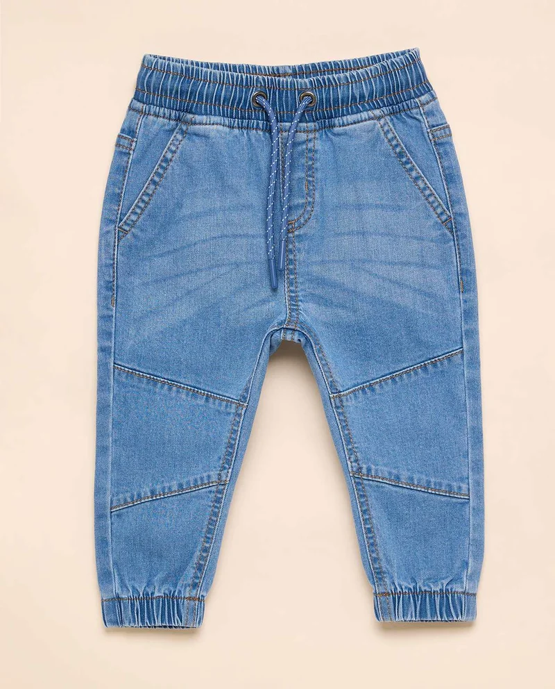 أر أند بي Faded Jogger Jeans with Drawstring Waist