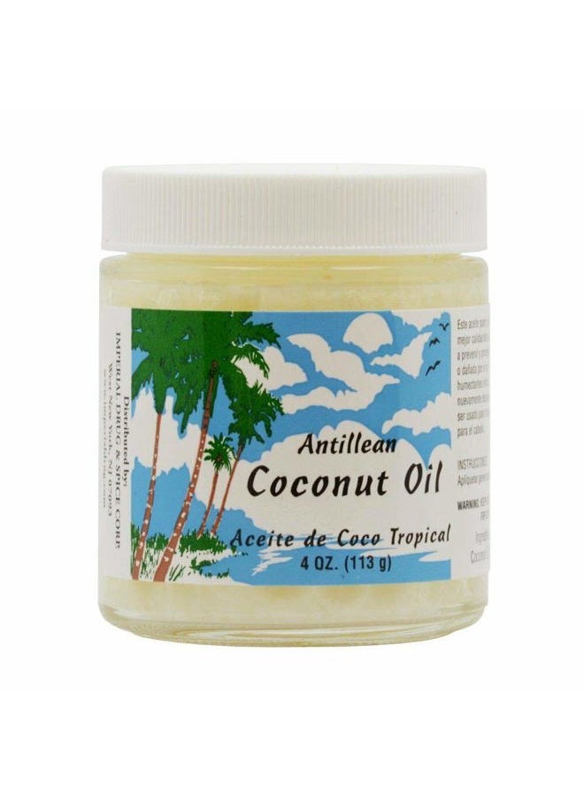 Beauticom Antillean Coconut Oil 4 oz. Aceite Coco  - Image 1