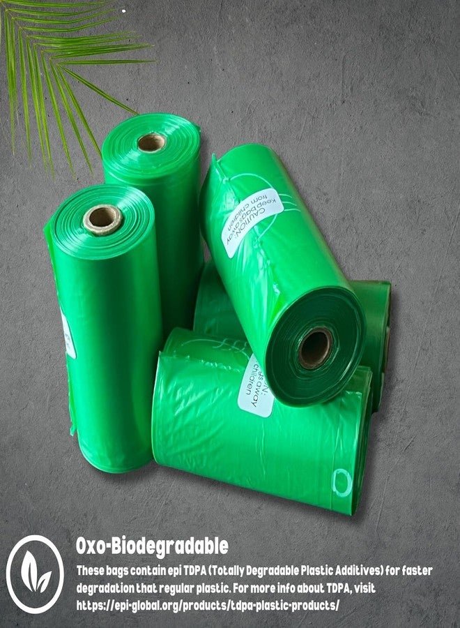 CHEFNENO Multipurpose Waste Bags 11 Refill Rolls (198 Bags) with Dispenser, Biodegradable, Leak-Proof, Easy to Use, Value Pack - Image 4