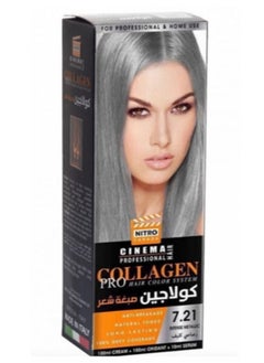 NITRO CANADA Collagen Hair Dye 7.21 Intense Metallic  - Image 1