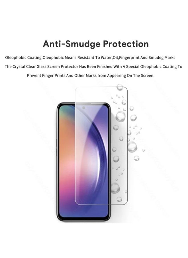 S-TOP - Screen protection for Samsung Galaxy A05 S, a layer of tempered glass without black edges, complete protection for your phone’s screen against breakage and glare from S-TOP - Image 1
