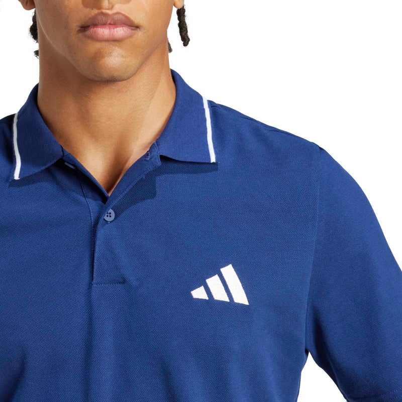 adidas Essentials Small Logo Pique Polo Shirt - Image 5