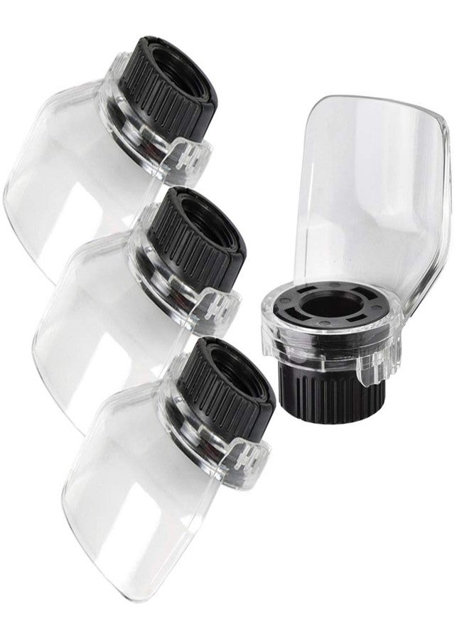 ياكاموز مجموعة ياكاموز من 4 قطع لحماية الأدوات الدوارة وقطع المعادن والصنفرة والتلميع وإزالة الحطام والشرر، مجموعة ملحقات غطاء إعادة التوجيه لأدوات المطحنة الدوارة 3000 4000 8200 8220 - Image 1