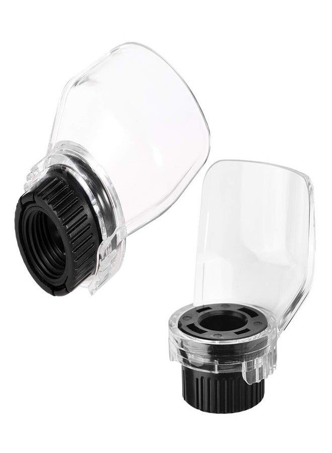 ياكاموز مجموعة ياكاموز من 4 قطع لحماية الأدوات الدوارة وقطع المعادن والصنفرة والتلميع وإزالة الحطام والشرر، مجموعة ملحقات غطاء إعادة التوجيه لأدوات المطحنة الدوارة 3000 4000 8200 8220 - Image 3