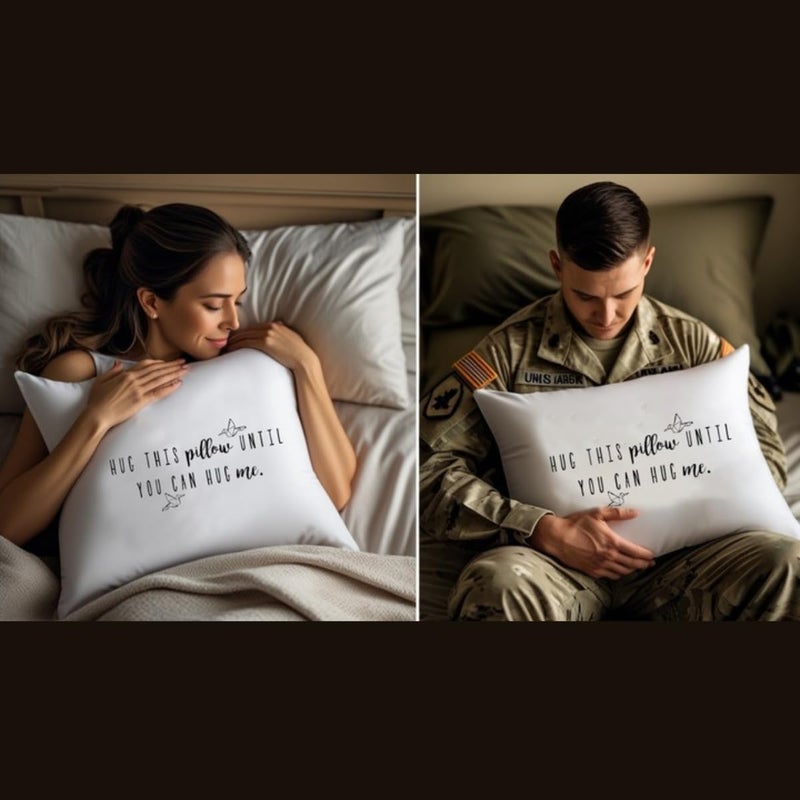 Oh, Susannah Hug This Pillow Until You Can Hug Me Pillowcase Box, Original Design, Long Distance Relationship Gifts, Sublimation Print, Standard (20"x30") - Image 4