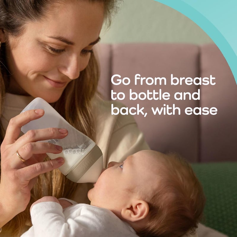 NUK Perfect Match Anti-Colic Baby Bottles, 5oz, 4 Pack - Image 5