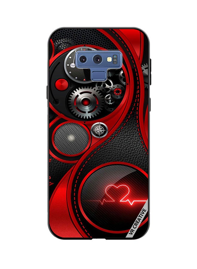VR CREATIVE Protective Case Cover For Samsung Galaxy Note 9 Power Heart Design Multicolour - Image 1