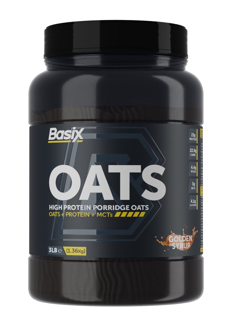 Basix - Oats Golden Syrup 3lb - Image 1