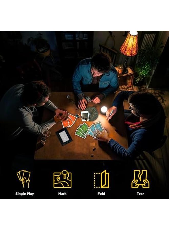 ثامز آند كوسموس اخرج من سراديب الموتى الرعب، اخرج من اللعبة، لعبة كوزموس من بطاقة التايمز وكوزموس، مبنية على جزءين في المنزل، تجربة غرفة الهروب من 1 إلى 4 لاعبين من سن 16 عامًا بالإضافة إلى 694289 - Image 4