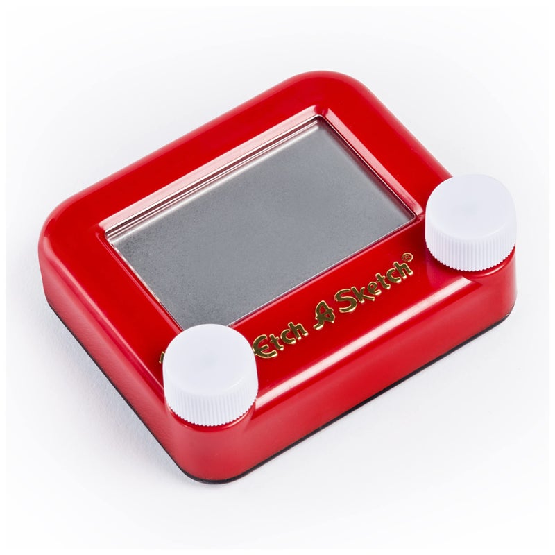Etch A Sketch Mini (5"x5")- Kids & Toddlers Pocket Travel Toy for Stocking Stuffer, Holiday, Birthday Gift - No Batteries or Wi-Fi Needed - Classic Magic Screen Drawing Toy for Boys & Girls Ages 3+ - Image 2