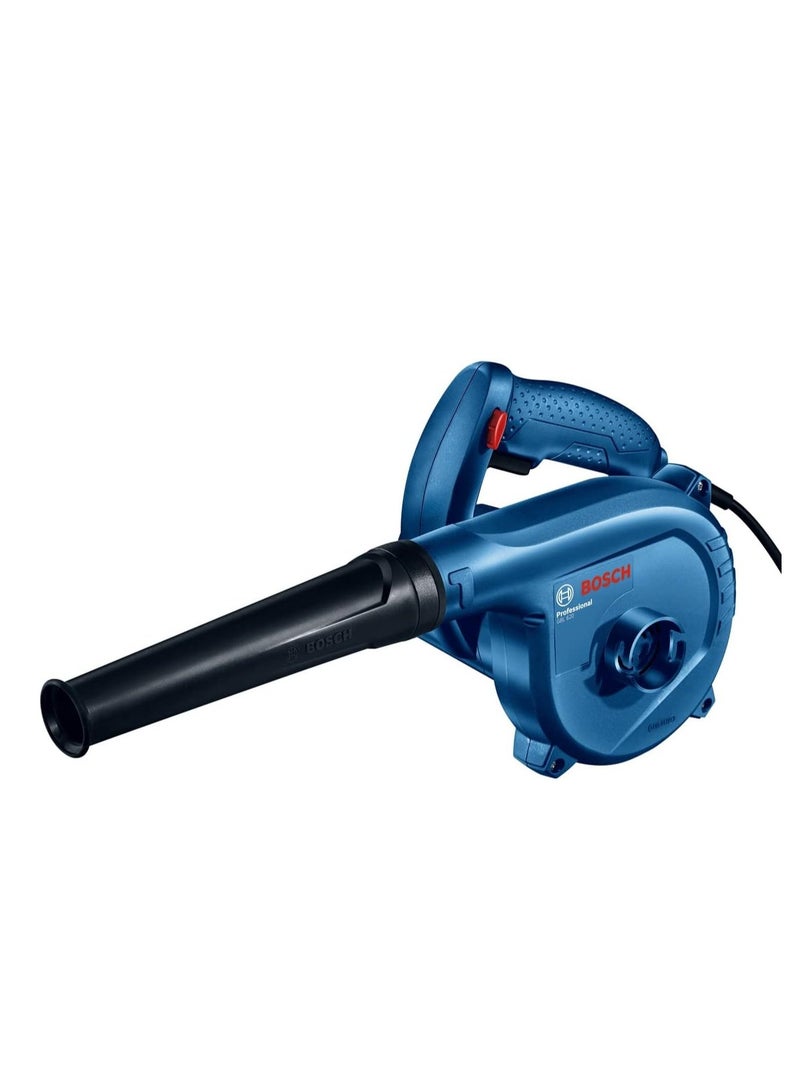 بوش منفاخ هواء كهربائي احترافي بقدرة 620 واط، يُستخدم في تنظيف ورش النجارة والمساحات من الغبار والنشارة بكفاءة عالية - Image 1