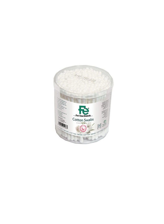 Fe Cotton Swabs 200 PCS