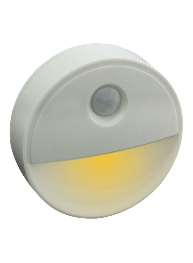 NIBEMINENT Pir Motion Sensor LED Novelty Lighting Sensitive Wall Ceiling Night Light Yellow 10 x 4centimeter 