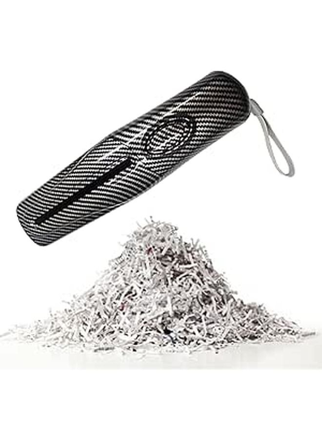 جهاز تمزيق الورق المحمول ميني USB بحجم تمزيق 4 مم سعة 2 ورقة للمكتب والمنزل - Image 1