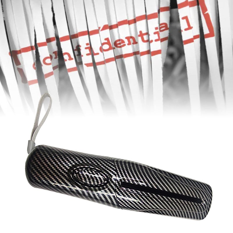 جهاز تمزيق الورق المحمول ميني USB بحجم تمزيق 4 مم سعة 2 ورقة للمكتب والمنزل - Image 3