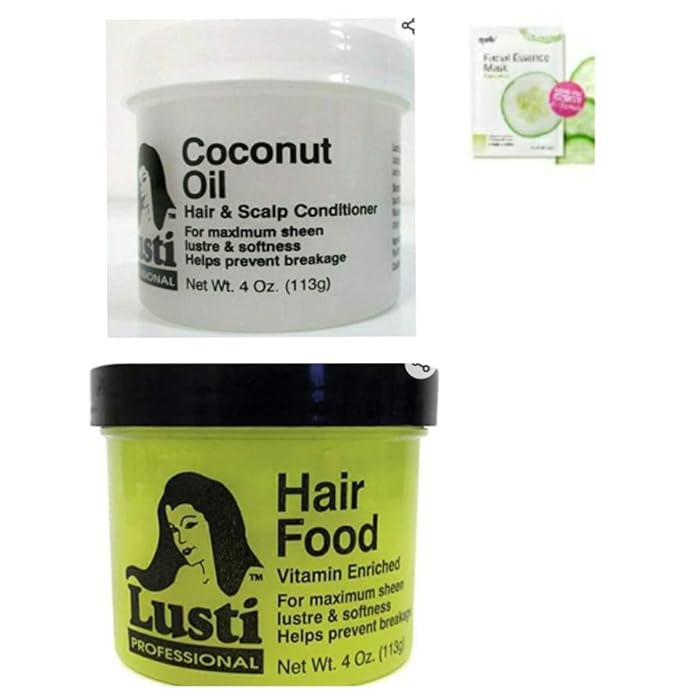 Lusti Coconut Oil Hair & Scalp Conditioner & Hair Food, 4 Oz (Pack Of 2) - Image 5
