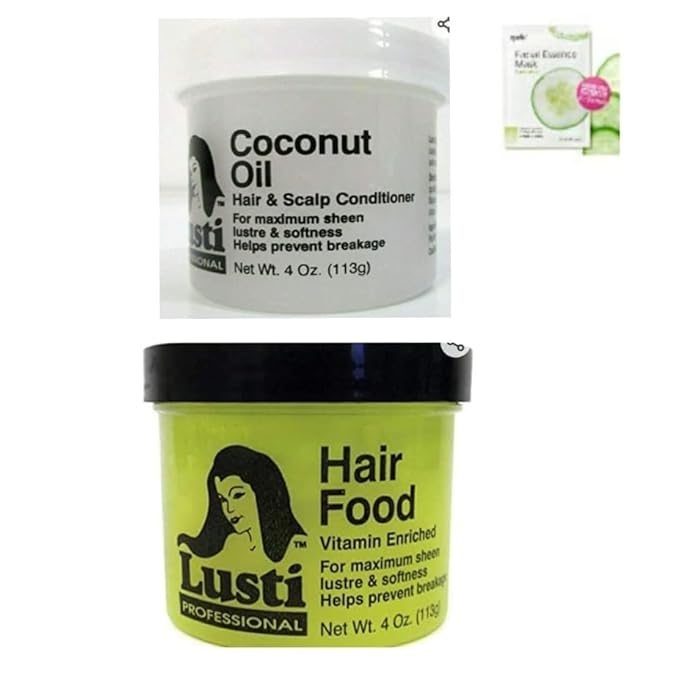 Lusti Coconut Oil Hair & Scalp Conditioner & Hair Food, 4 Oz (Pack Of 2) - Image 2