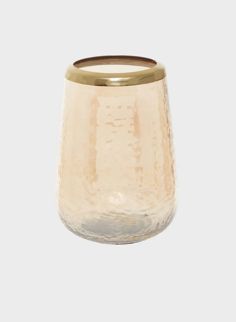 Premier Allegra Gold Glass Tumbler