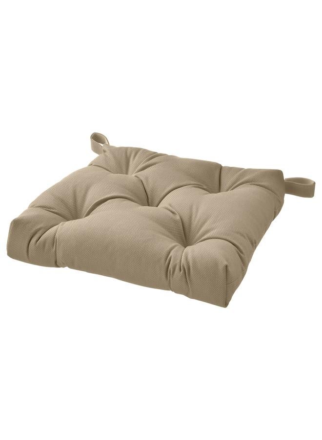 Zaboon Chair Cushion, Beige, 40/35X38X7 Cm - Image 1