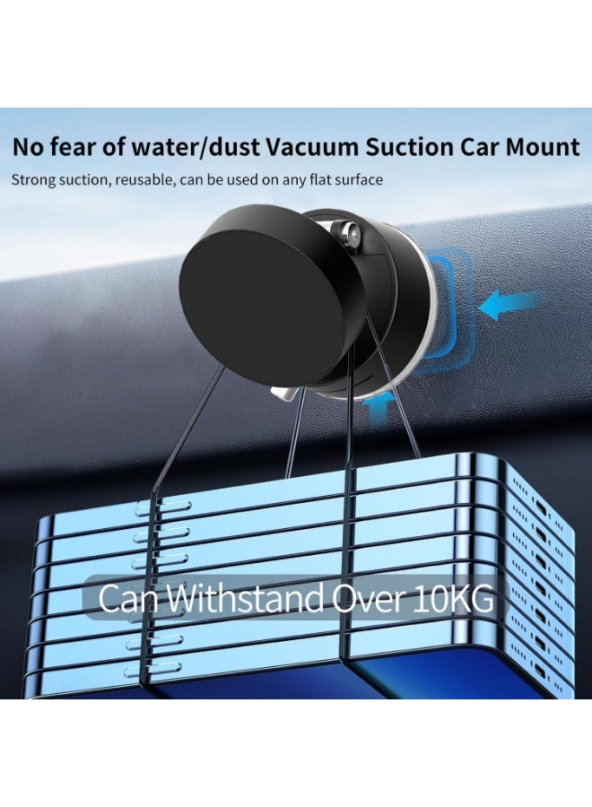 Rotatable Magnetic Phone Mount for Car and Home Dual Use - Image 4