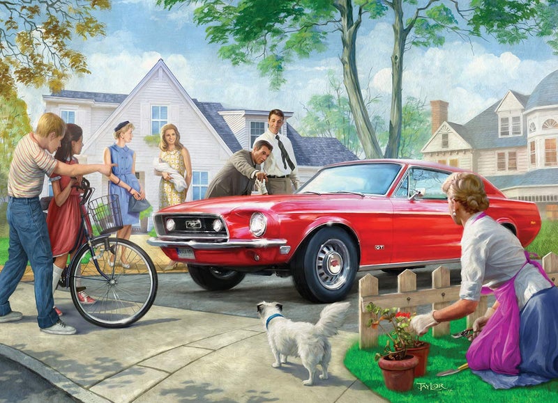 EuroGraphics The Red Pony by Nestor Taylor 1000-Piece Puzzle , White - Image 2